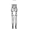Passion - Bodystocking Eco Collection Eco Bs002 Blanc